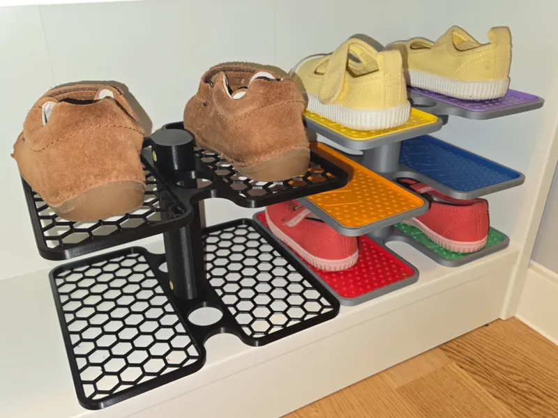 Colourful Baby / Kids Shoe Rack