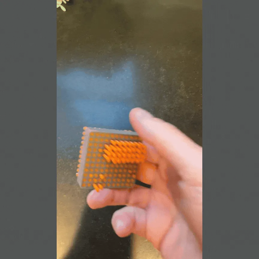 Small Pin Art Fidget Toy view 2