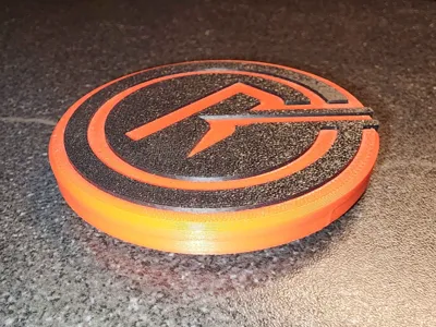 Into The Radius Logo Coaster