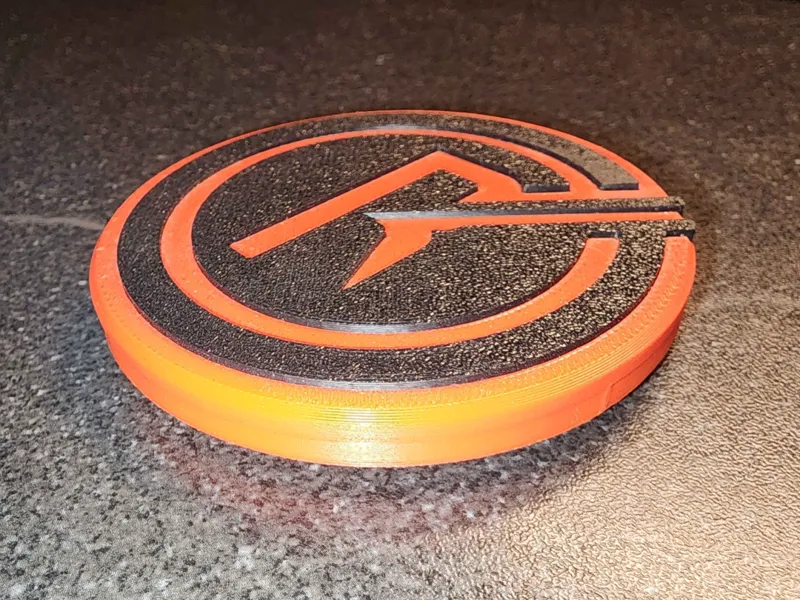 Into The Radius Logo Coaster