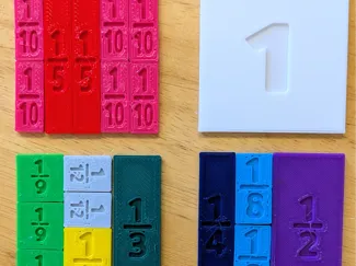 Fraction Squares (small)