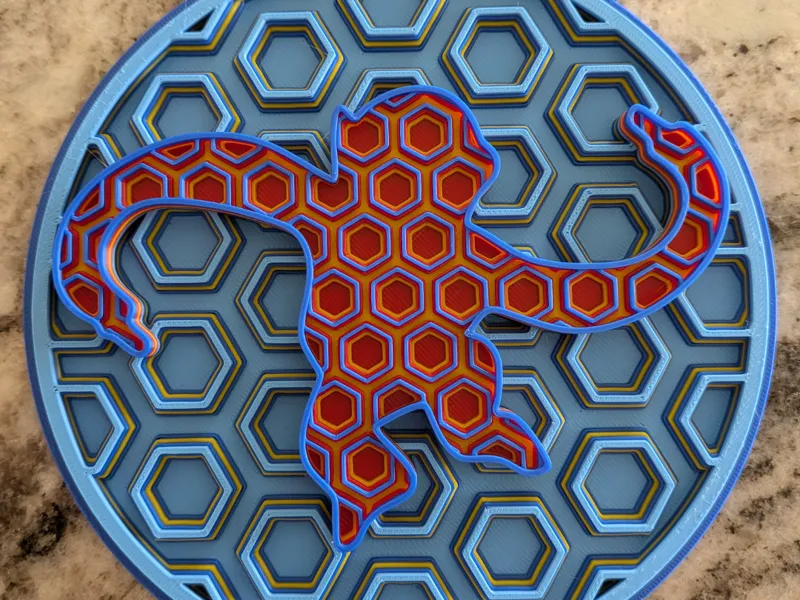 Barrel of Monkeys Dimensional Mosaic