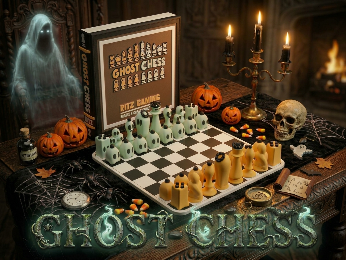 GHOST CHESS - Bookcase Edition - 1