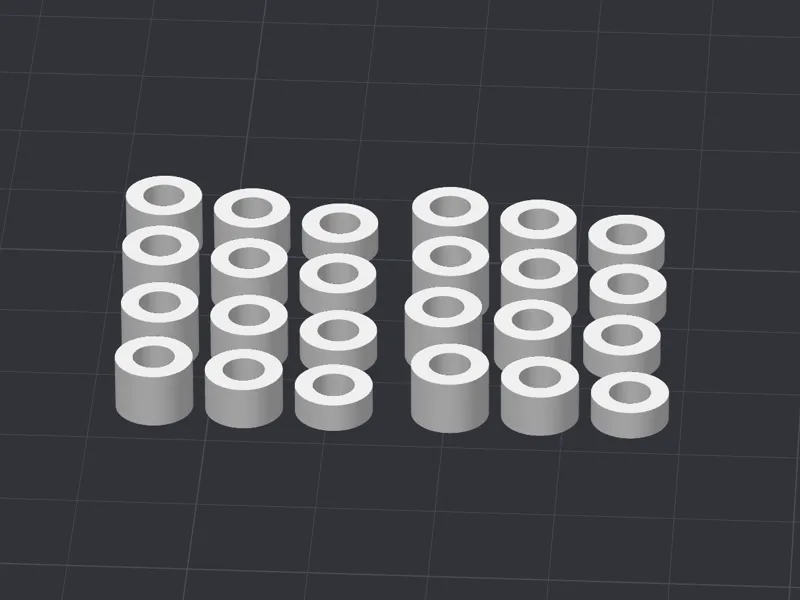 #6 Screw Standoff Spacer Set - 3 Sizes 