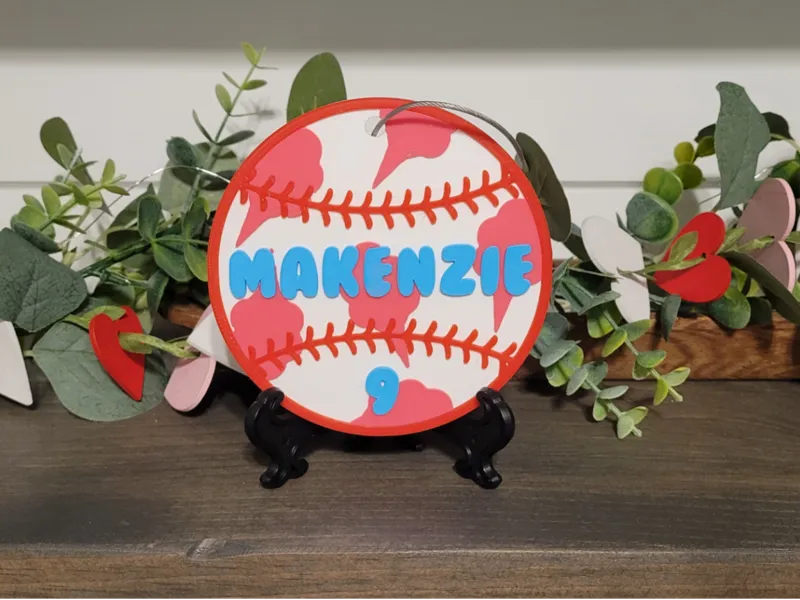 Cotton Candy Baseball