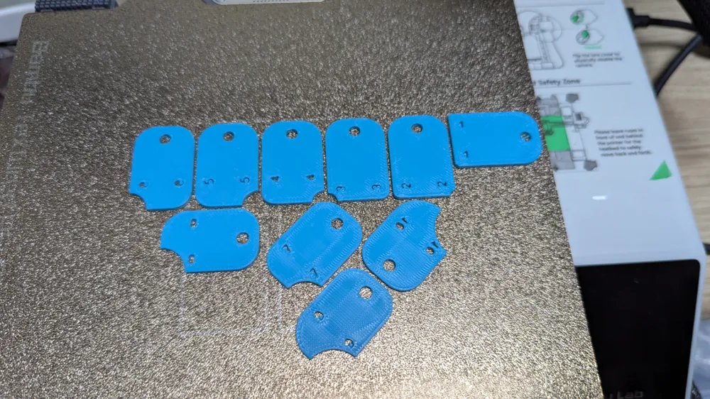 Internal Radii Radius Gauges – 1–10 mm – Internal & External Radii by Eoghan - MakerWorld