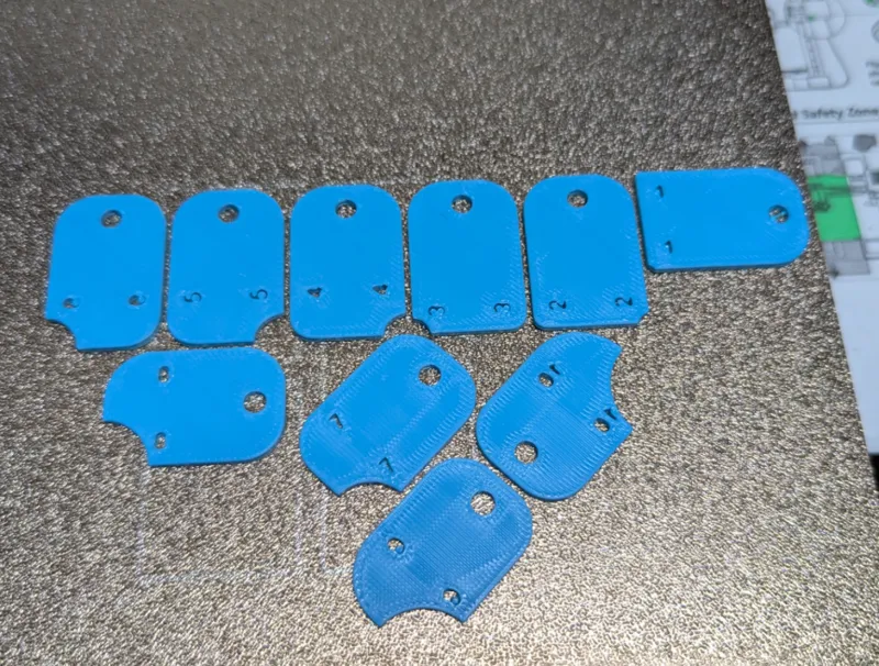 Radius Gauges - 1-10mm - Inner & Outer Radius