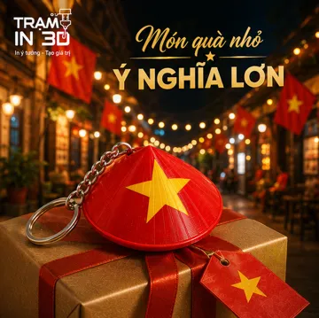 Llavero: Vietnamese keychain -Móc Khóa nón lá Việt Nam — vista de referencia 3