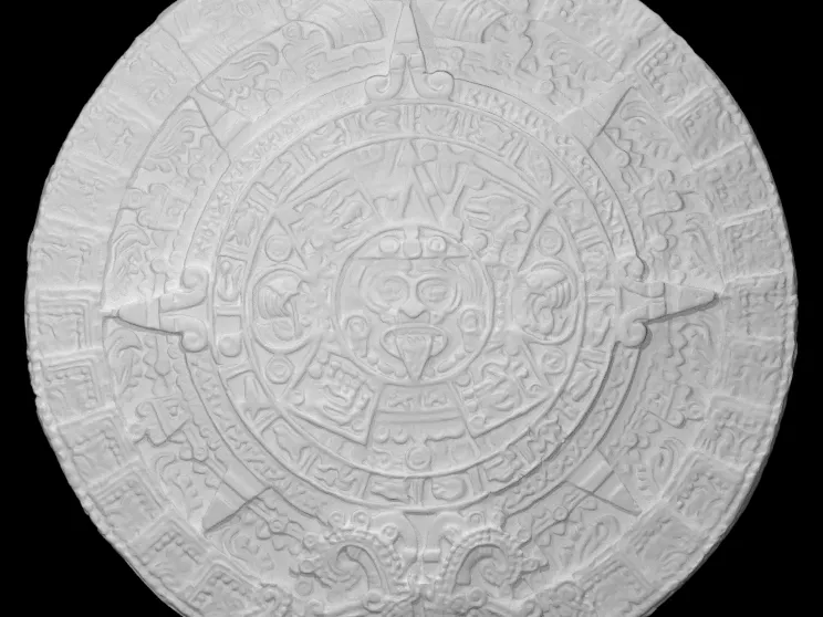 Aztec sun stone