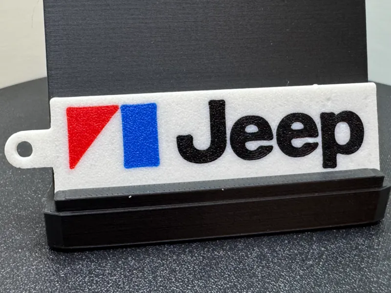 Jeep AMC Logo Keychain