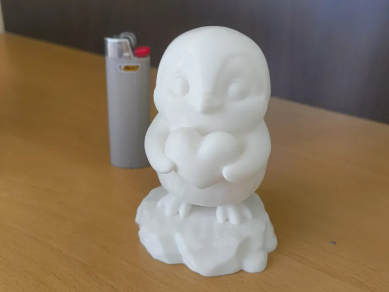 Pinguin mit Herz