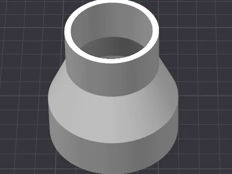 Shop Vac to Dewalt Air Lock Adapter