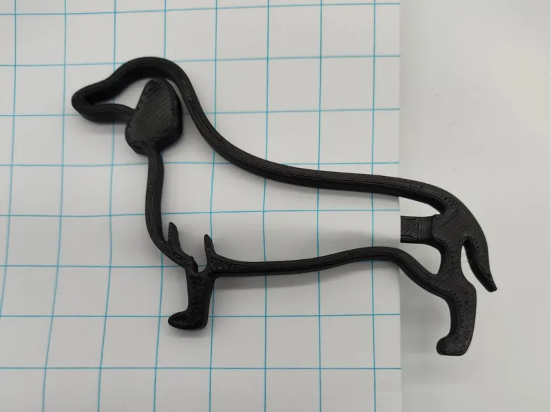 Dachshund paperclip