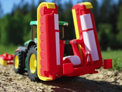 Rear Mower for Tractor Scale 1:24