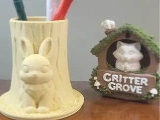 Rabbit Pen Holder