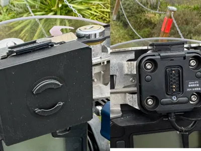 SP Connect+ (SPC+) adapter for Garmin Zumo mounts