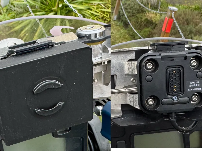 SP Connect+ (SPC+) adapter for Garmin Zumo mounts