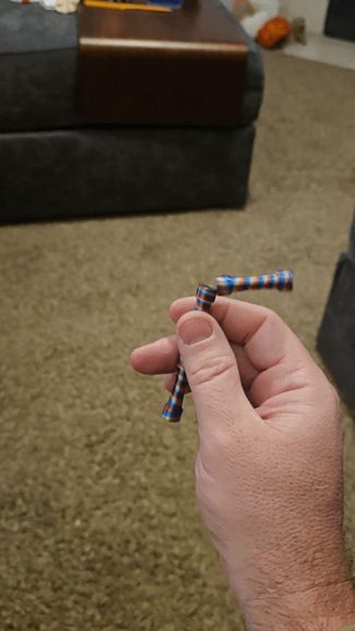 FiddleStix: A fast printing magnet fidget toy