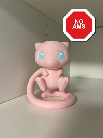 Accesorio para impresora 3D: Mew NO AMS Pokemon — vista de referencia 4