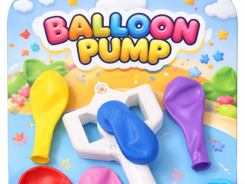FIONDAS CON PALLONCINI- BALLON PUMP
