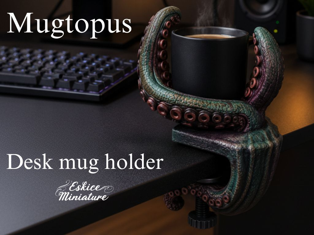MUGTOPUS – DESK MUG HOLDER, something simple...