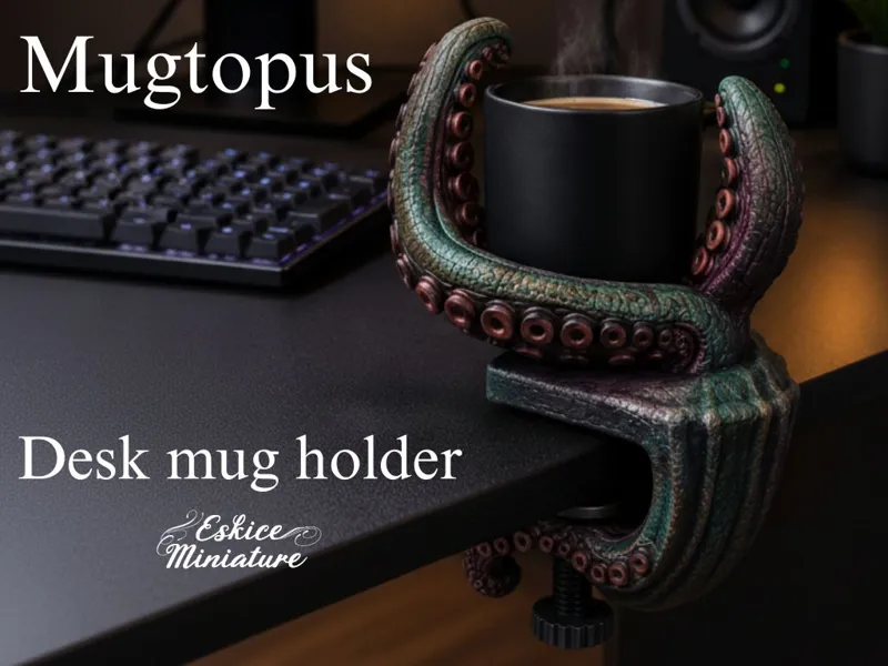 MUGTOPUS – DESK MUG HOLDER, something simple...