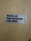 PETG Translucent Bambu Lab