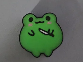Froggy straw topper