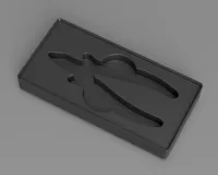 Bac Gridfinity pour pince coupante CHP-170 — photo 4