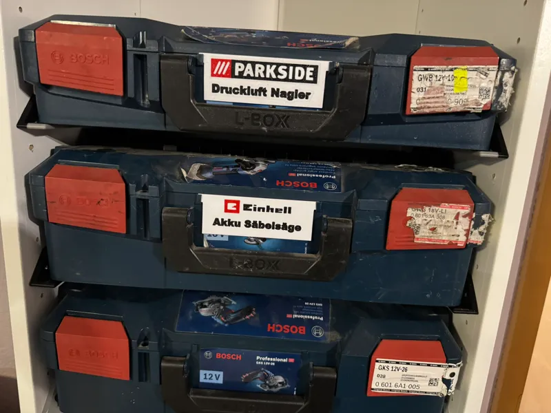 L-Boxx Schilder