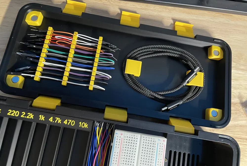 ALL-IN-ONE Arduino and Hardware Storage Box - Free 3D Print Model ...