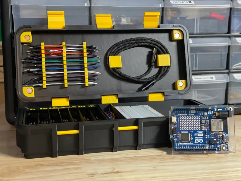 ALL-IN-ONE Arduino and Hardware Storage Box