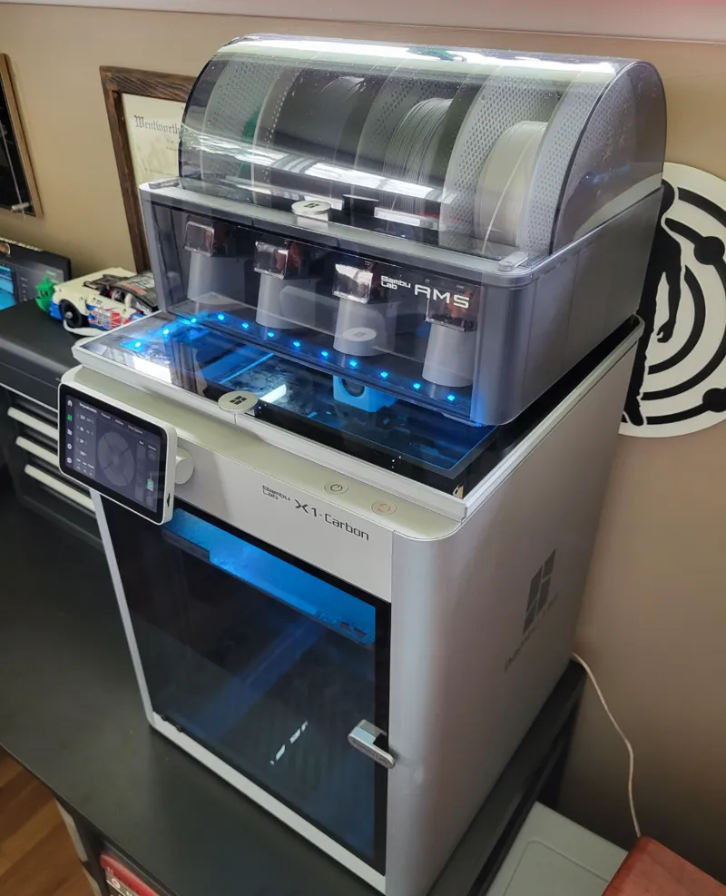 Glass Plate Riser w/ LED Strips