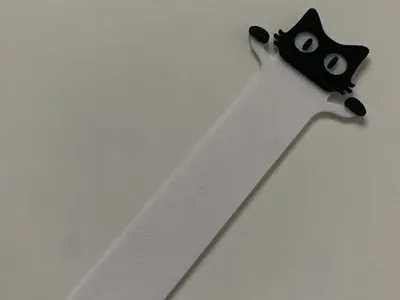 Longer Cat Bookmark