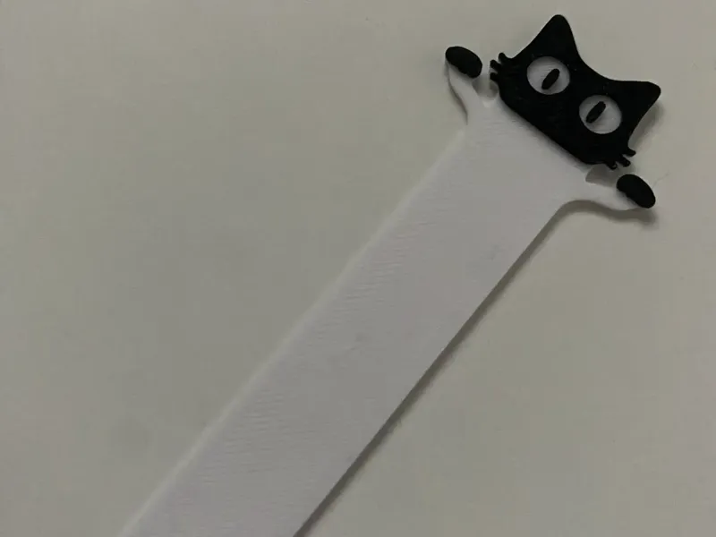 Longer Cat Bookmark