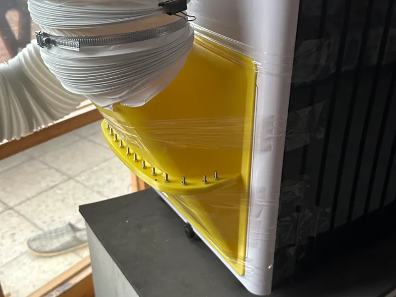 Dual Hose Adapter for Portable Air Conditioner