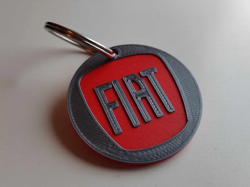 Fiat keychain