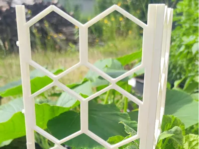 Geometric Hexagon Plant Support Modular&Stackable