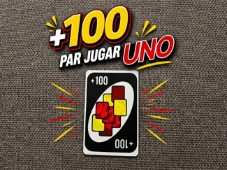 Juego de Mesa - Carta UNO +100