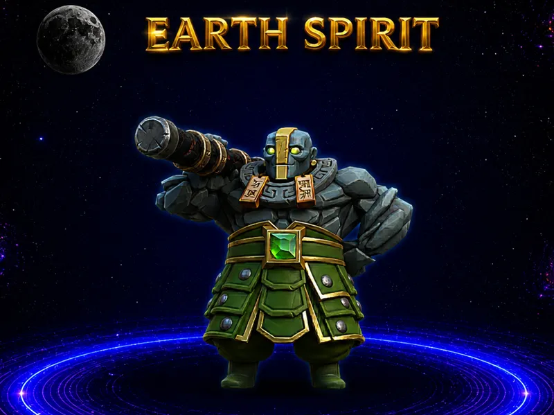 DOTA 2 EARTH SPIRIT CHIBI STYLE