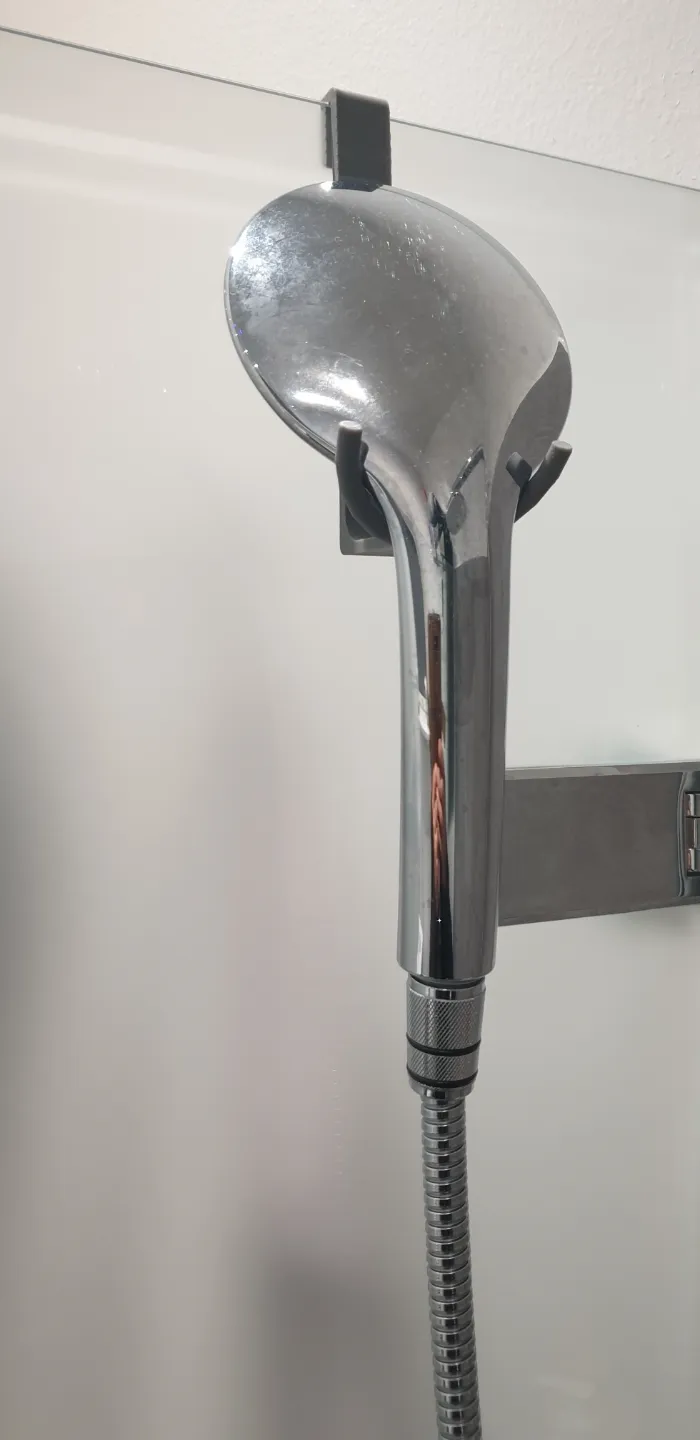 Shower Head Holder For 8 mm Glass Door/Wall