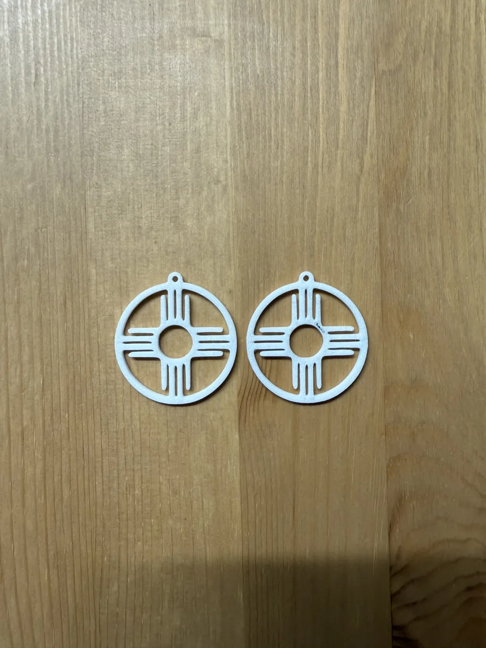 Earrings view 2