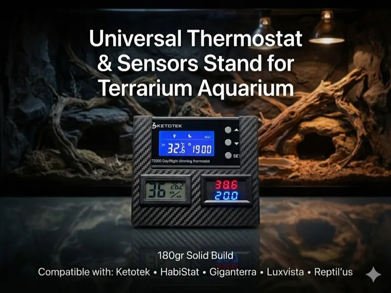 Universal Terrarium & Aquarium Thermostat Stand