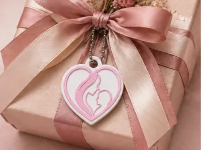 Mother’s Day Gift Tag – Easy Print - Keychain