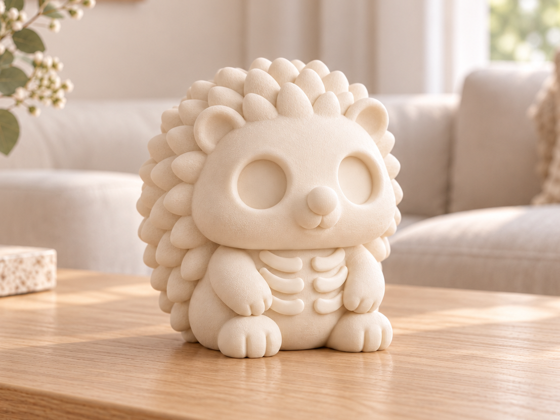 万圣节刺猬摆件 3D model