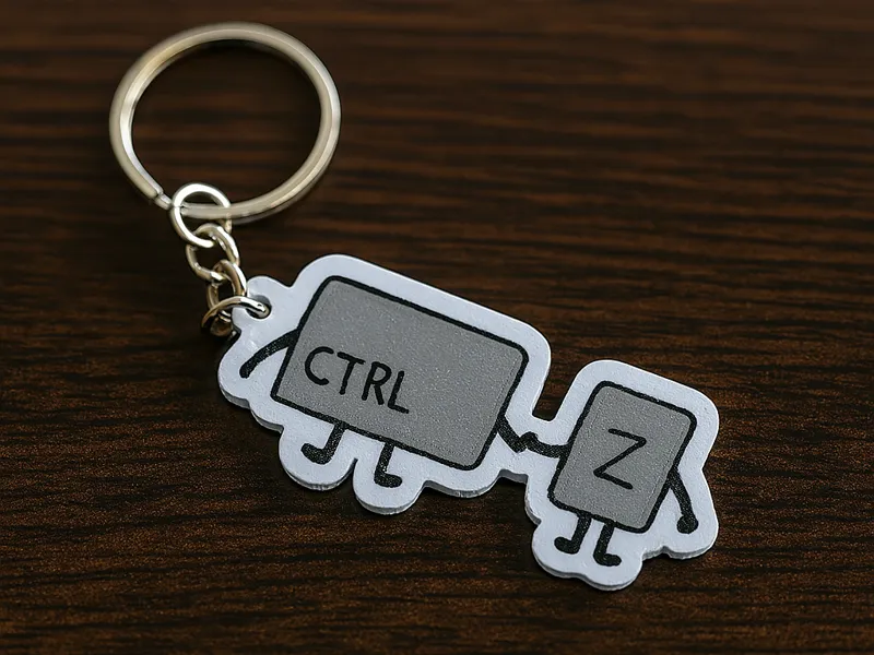 Portachiavi Ctrl + Z - CTRL Z