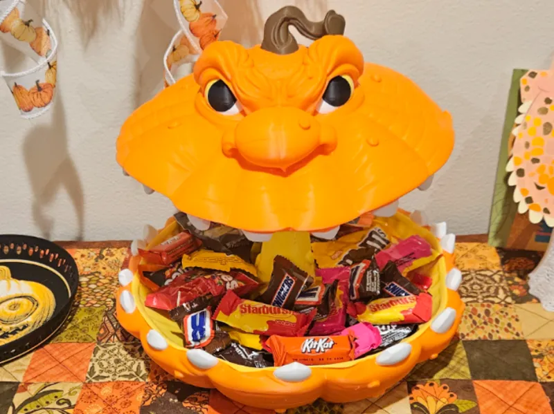 Pumpkin Candy Bowl