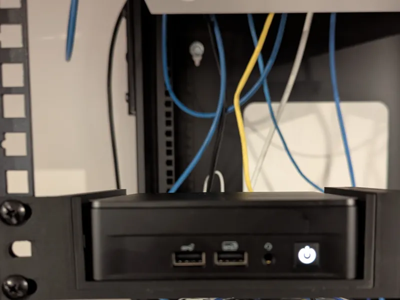 RackMod 1U Slide: NUC12