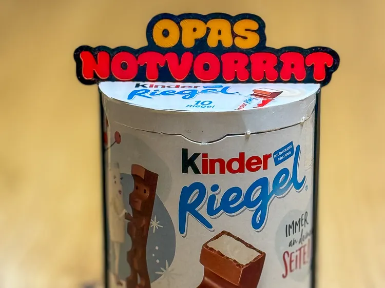 Kinderriegel-Rahmen - Opas Notvorrat