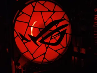 ROG GAMING logo - 120mm PC fan cover